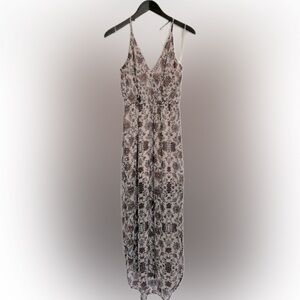 LUSH (Nordstrom) Pink Floral Maxi Dress - Size Small